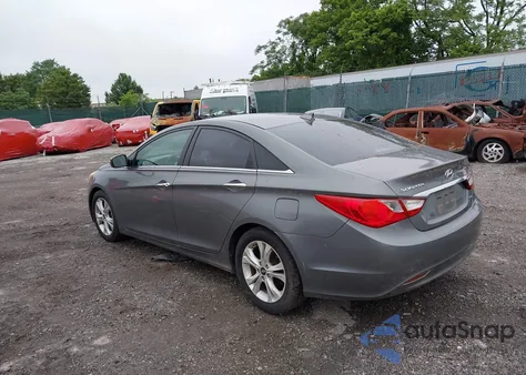 2013 Hyundai Sonata Limited z USA, uszkodzony, nr VIN 5NPEC4AC7DH695129